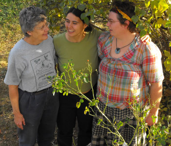 Mom, me, and Maggie (a few months ago)