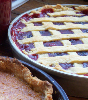 Sugar Free Cranberry Raisin Pie