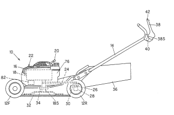 mower drawing patent