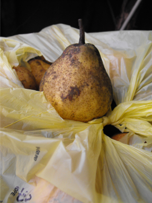 Bag of pears
