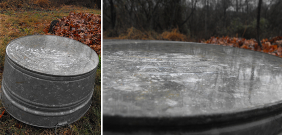 Wet washtub