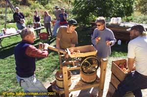 Making apple cider