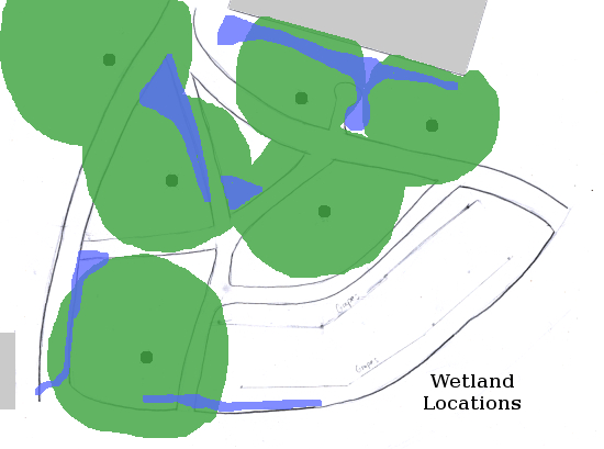 Wetland locations