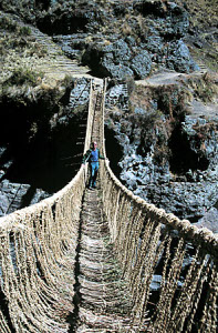 Incan rope bridge
