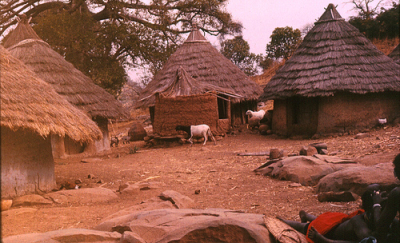 African village