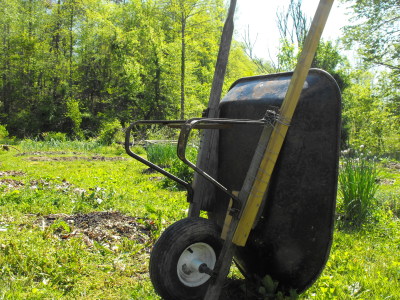 wheel barrow fixed