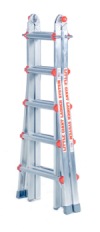 folded little giant ladder