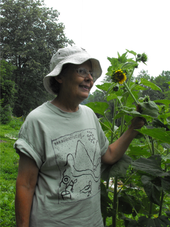 Mom in her Walden Effect tshirt