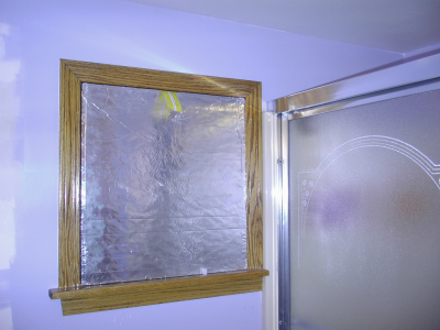 Foamboard window insulation