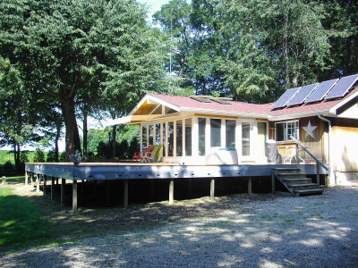 Solar panel on Zimmy's home