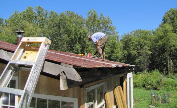 do it yourself roof building