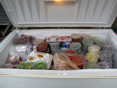 Full freezer