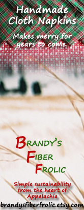 Homemade cloth napkins