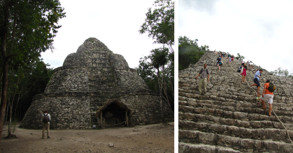 Coba pyramids