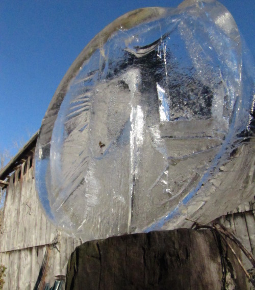 traditional appalachian ice sculpture