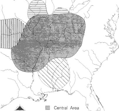 Area in which the Eastern Agricultural Complex crops were grown