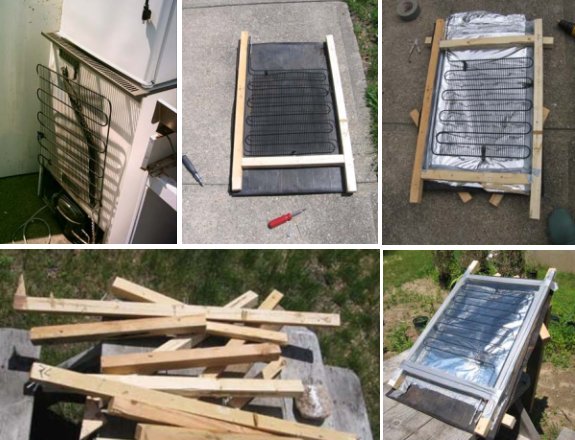 ultra low budget do it yourself solar heater