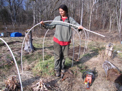 Making a quick hoop