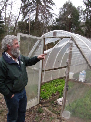 Homemade greenhouse