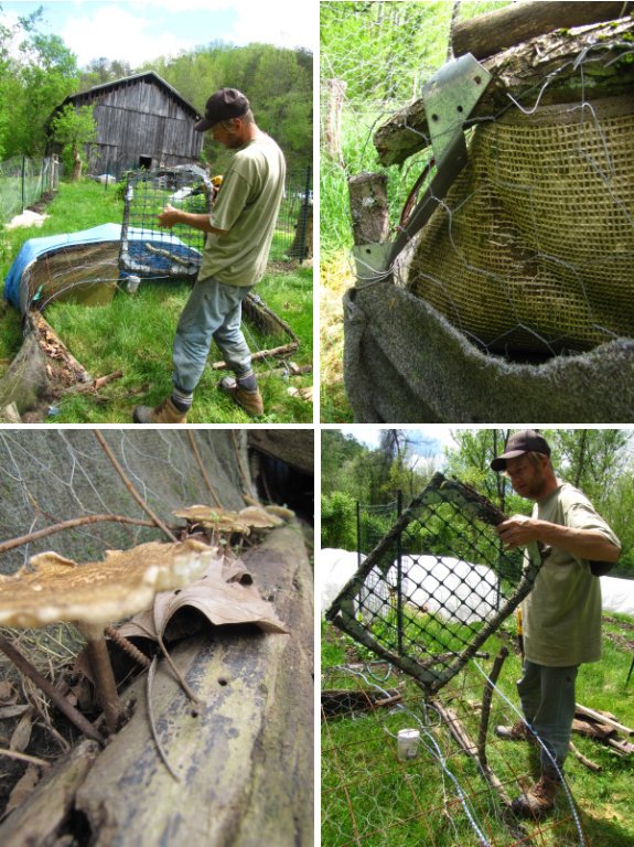 chicken tractor disassembly procedure pictorial