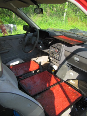 Car dehydrator