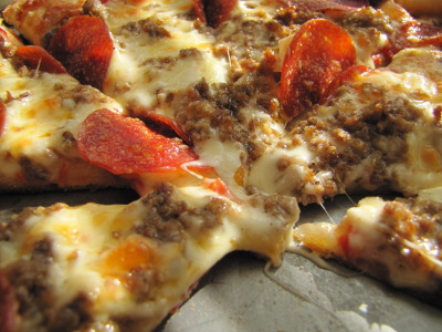 Sausage pizza