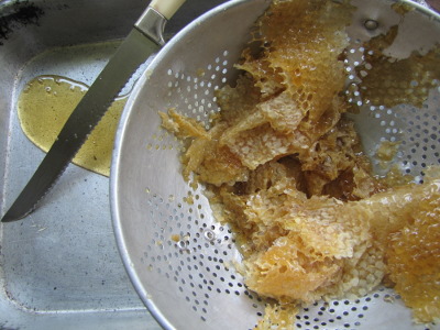Honey cappings