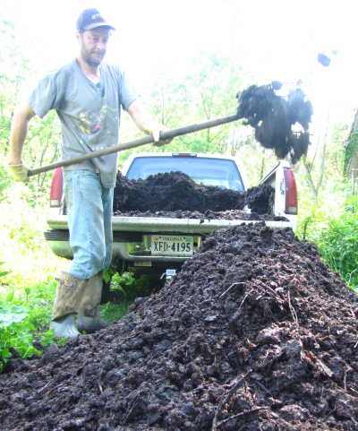 flying load of horse manure