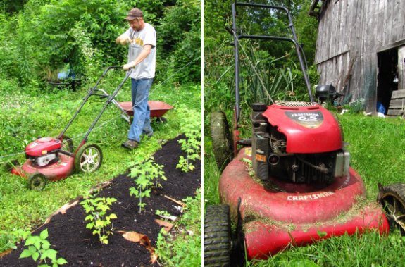 push mower pull rope solution