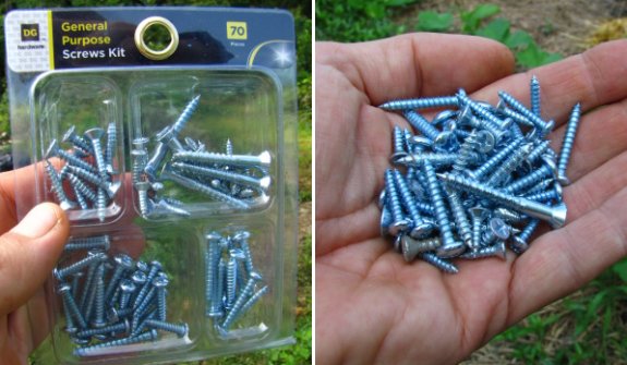 general package of fasteners