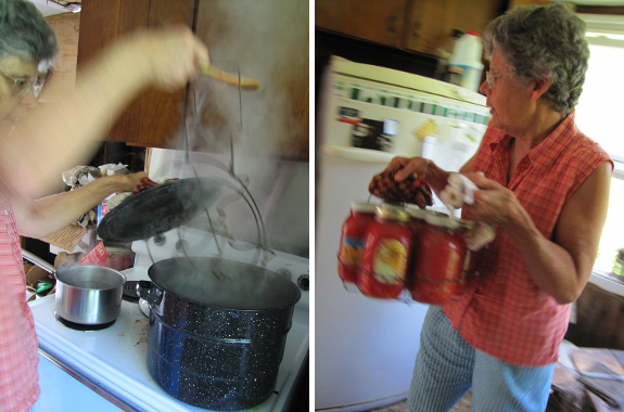 Canning tomatoes