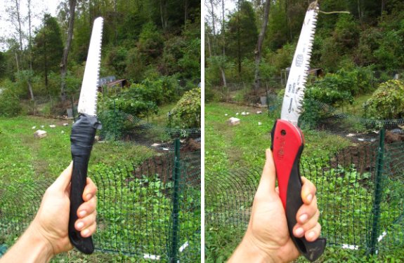 Felco pocket saw for pruning and cutting