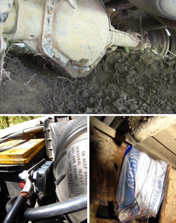 Super Winch surge protector installation and digging out a spot that was bottomed out