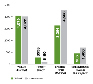 Organic gardening stats