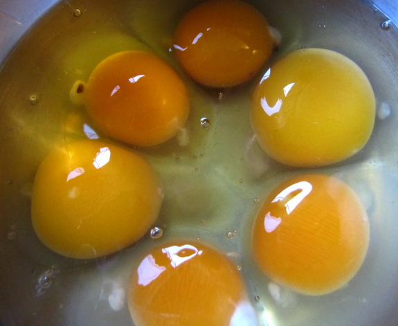 Egg yolks