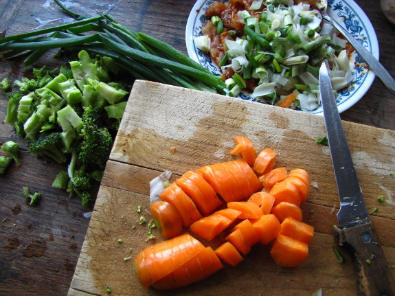 Stir fry ingredients