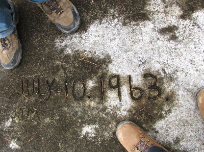 Boots and concrete