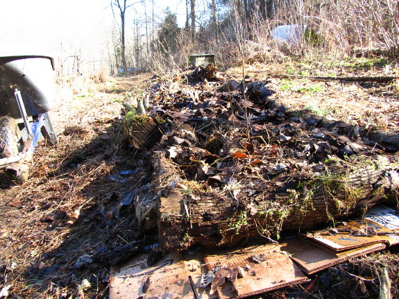 Log-lined beds