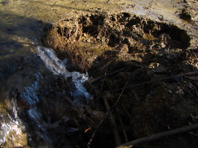 Headcut erosion