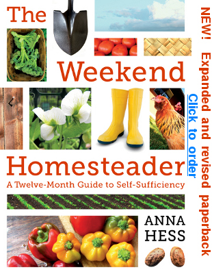 Weekend Homesteader paperback