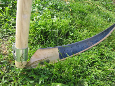 Grass scythe blade