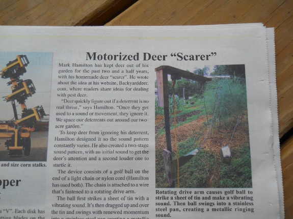 Farm Show magazine teaser/deer deterrent review