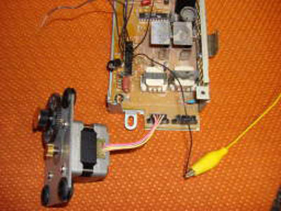 stepper motor being used for chicken coop door opener and counter