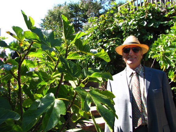 Ira in his forest garden