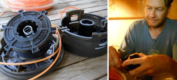 Replacing a Weed Eater String (String Trimmer Line)