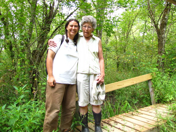 Mom and me