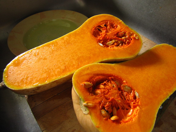 Cut butternut