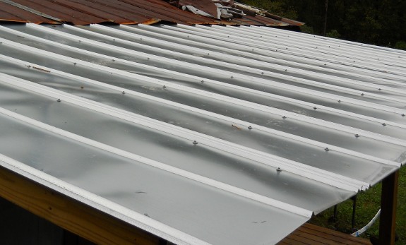 metal roof panel acoustics