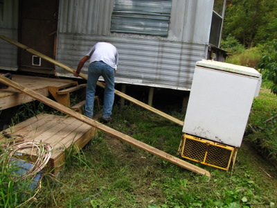 Freezer up ramp