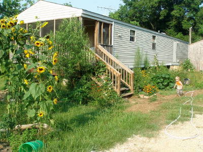 Trailer landscaping